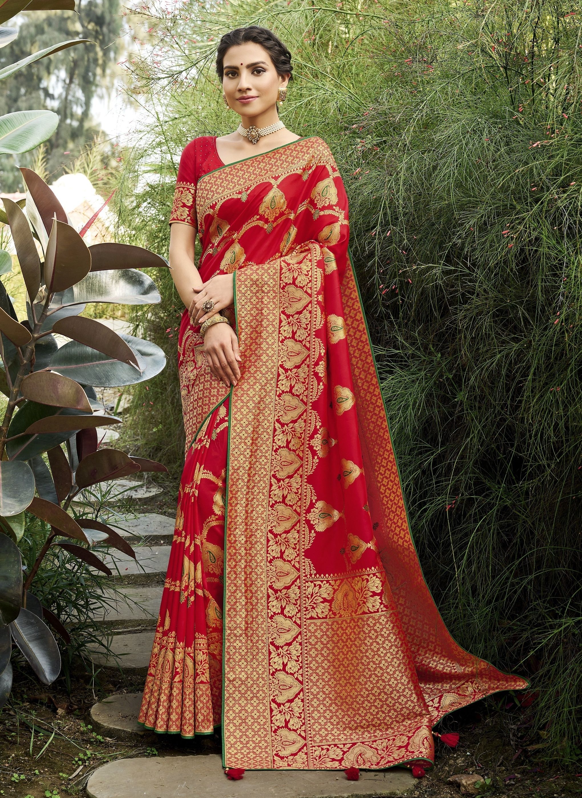 Maroon Paithani Saree With Zari Weaving Work – Bahuji - Premium Silk Sarees  Online Shopping Store